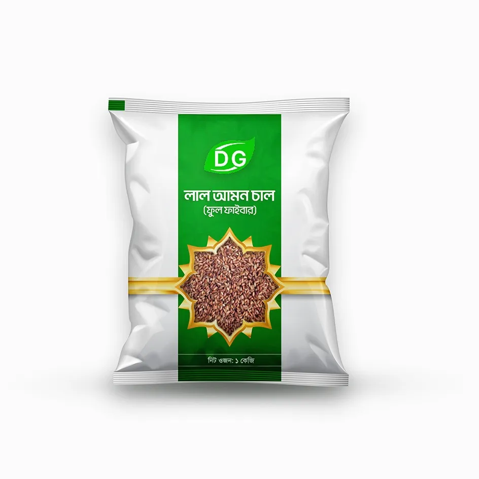 লাল আমন চাল (ফুল ফাইবার ) /Brown Amon Rice (Full Fiber)